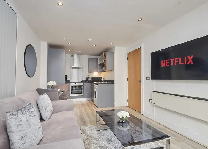 Deluxe Modern & Free Secure Parking! Apartamento